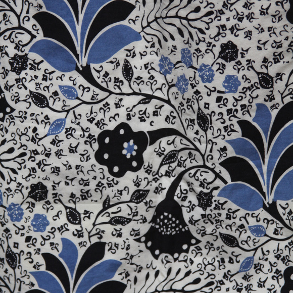 Patterned pencil skirt - 100% Cotton - Picture 3 of 4